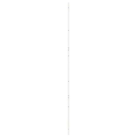 Schuifdeur Wit 80 x 210 cm Massief grenenhout 4