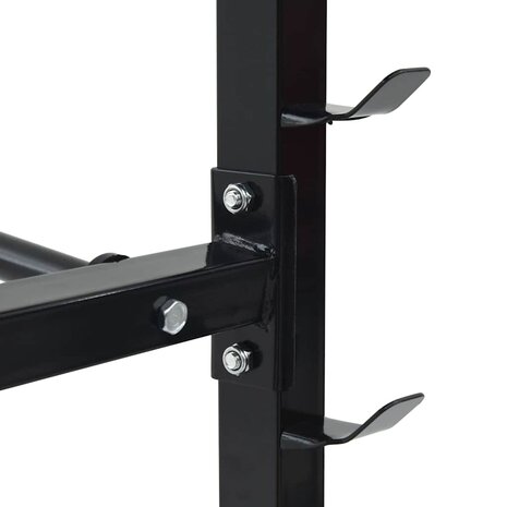Dumbbell Rek met 7 Houder en 8 Haken 300 kg Staal 4