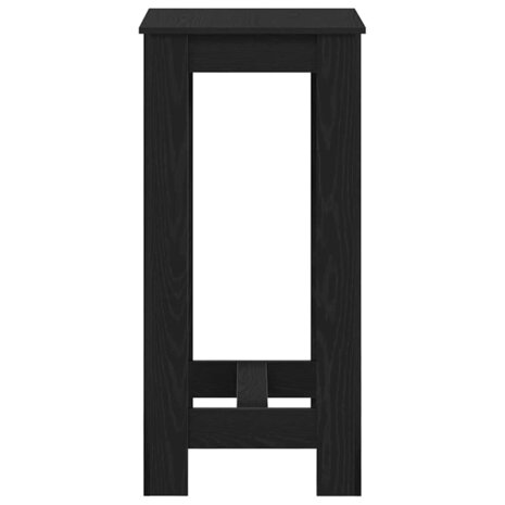 Bartafel 51x50x103,5 cm bewerkt hout zwart eikenkleurig 6