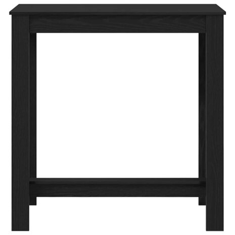 Bartafel 102x50x103,5 cm bewerkt hout zwart eikenkleurig 5