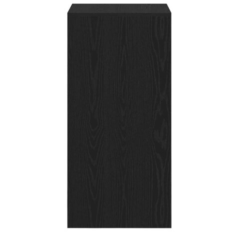 Bartafel 51x50x103,5 cm bewerkt hout zwart eikenkleurig 7