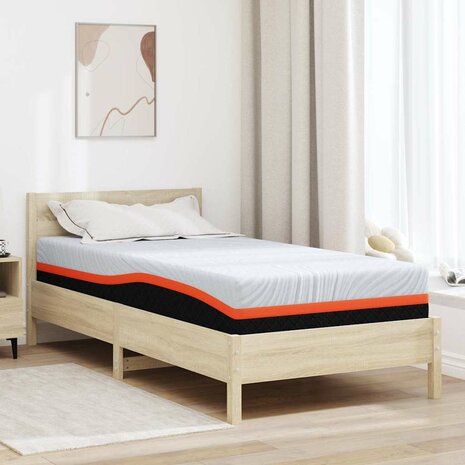Matrassen Wit, Grijs 120 x 200 cm 100% polyester jacquard stof 1