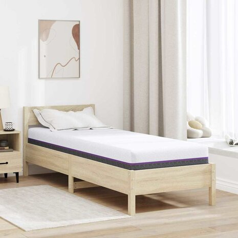 Matrassen Geometrisch Wit en Grijs 100% polyester jacquard stof 1