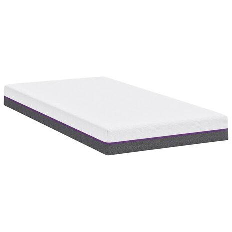 Matrassen Wit, Grijs 120 x 200 cm 100% polyester jacquard stof 4