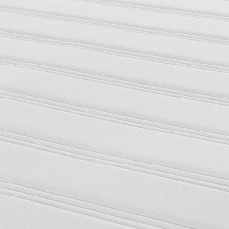 Pocketveringmatras medium 100x200x20 cm stof lichtgroen grijs 8