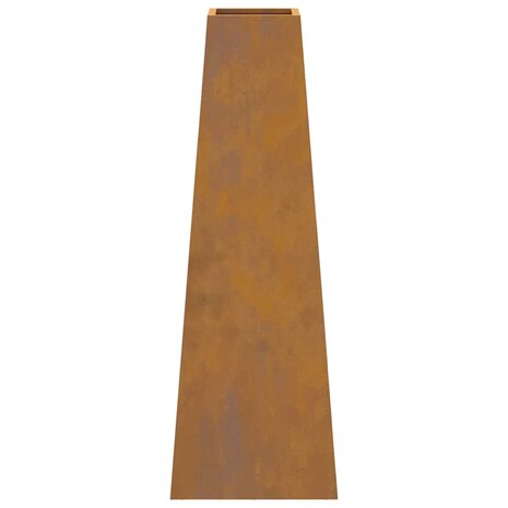 Vuurschaal 50x35x100 cm Weerbestendig Staal 5