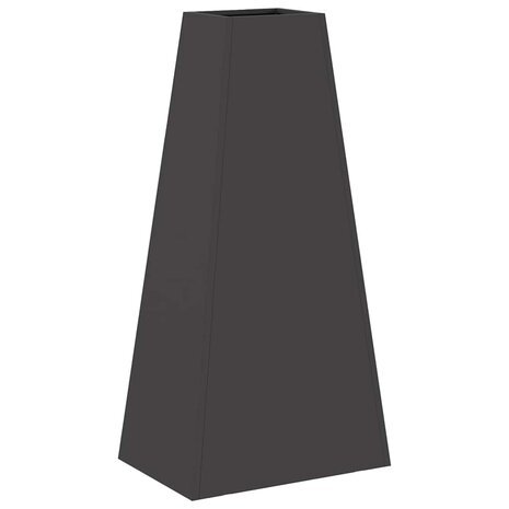Vuurkorf Zwart 50x35x100 cm Staal 3