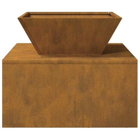 Vuurkorf 50 x 50 x 40 cm van Cortenstaal 6