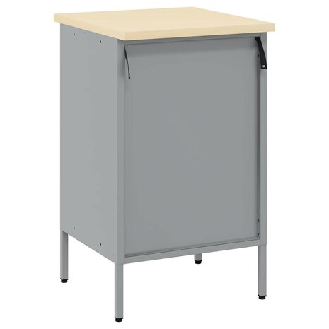 Werkbank 50x55x84 cm staal zwart 4