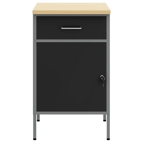 Werkbank 50x55x84 cm staal zwart 5