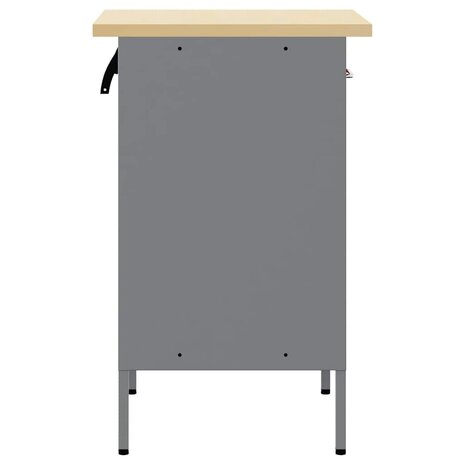 Werkbank 50x55x84 cm staal rood 6