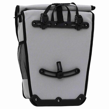 Fietstas voor Bagagedrager 20 L Grijs (34x16x59 cm) 7