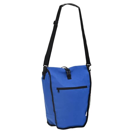 Fietstas voor Pannierdrager 20 L Blauw 34x16x59 cm 5