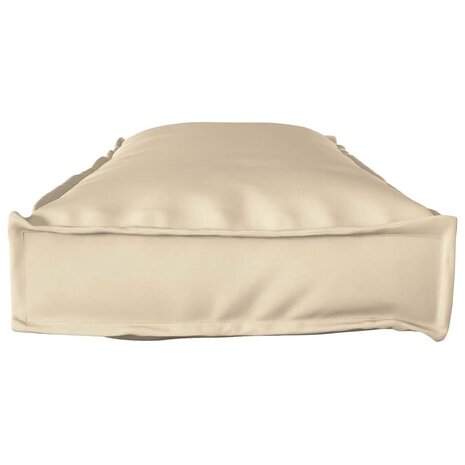 Ligbedkussen Beige 120x40x8 cm Oxford Stof 2