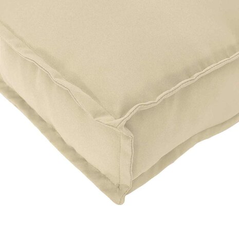 Ligbedkussen Beige 120x40x8 cm Oxford Stof 4