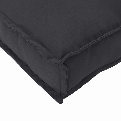 Ligbedkussen Zwart 120x40x8 cm Oxford Stof 4