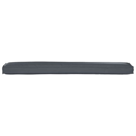 Ligbedkussens voor Bank 2 stuks Anthraciet 200x40x8 cm Oxford Stof 5