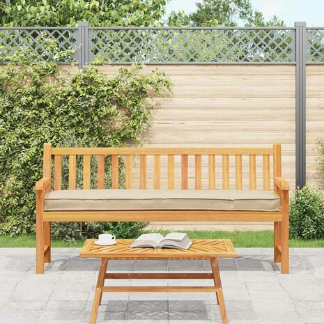 Ligbedkussens voor Bank 2 stuks Beige 200x40x8 cm Oxford Stof 3