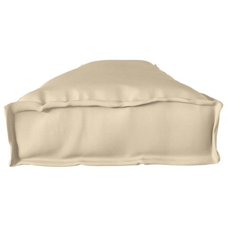 Ligbedkussens voor Bank 2 stuks Beige 200x40x8 cm Oxford Stof 6