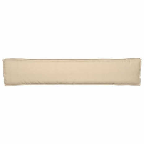 Ligbedkussens voor Bank 2 stuks Beige 200x40x8 cm Oxford Stof 7