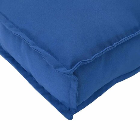 Ligbedkussens voor Bank 2 stuks Koningsblauw 200x40x8 cm Oxford Stof 8