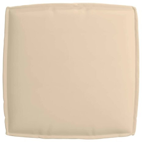 Palletkussen zitting 60x60x12 cm oxford stof beige 3