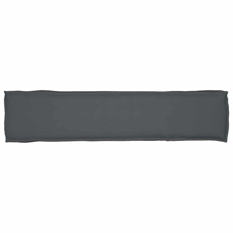 Palletkussen bank 180x40x8 cm oxford stof antraciet 6