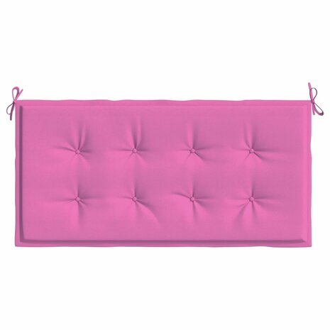 Tuinkussen Roze 120x50x4 cm Oxford Stof 3