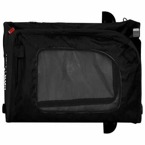 Zwarte Huisdierenwagen Zwart Metaal, Stof 124 x 53 x 53 cm 6