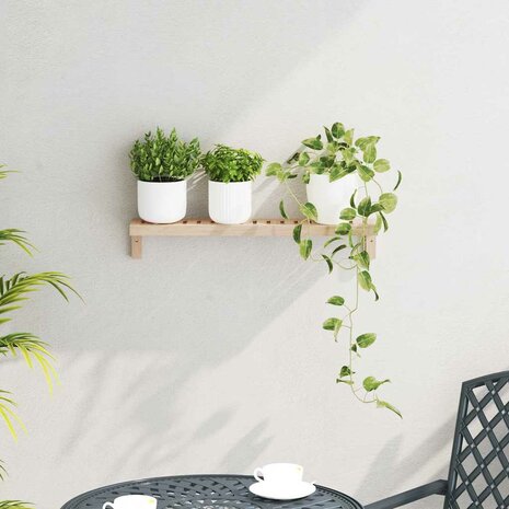 Wandplank 62x10x12,5 cm massief walnotenhout 3