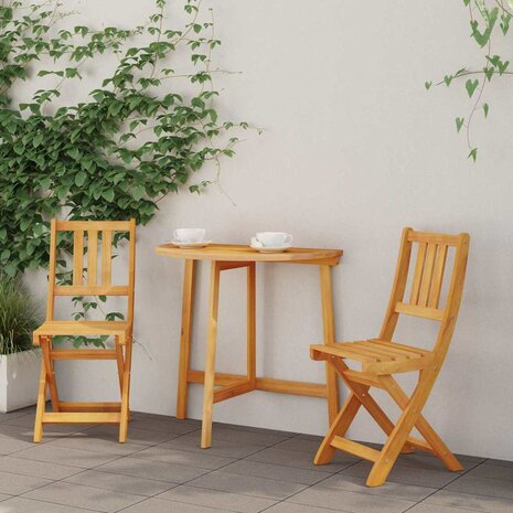 Vouwtuinstoelen 2 stuks 36x46x85 cm Massief Acaciahout 1