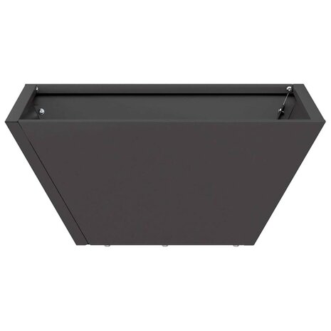 Tuin Plantenbak Zwart 35x35x15 cm Van Staal 4