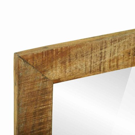 Badkamerspiegel 50x22x70 cm Massief Ruw Mango Hout 6
