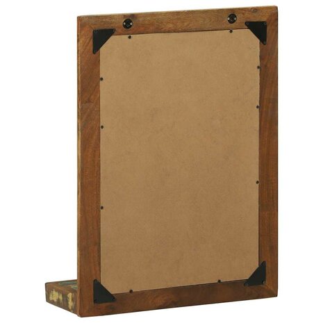 Badkamerspiegel 50x22x70 cm van gerecycled massief hout 5