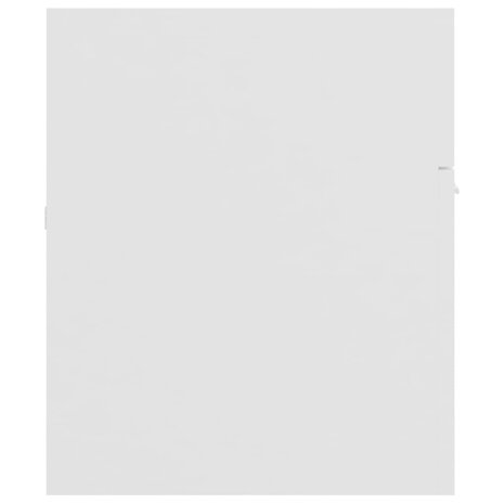 Wastafelkast 100x38,5x46 cm bewerkt hout wit 7