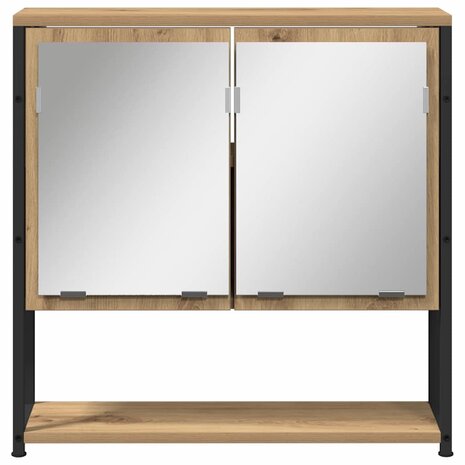 2-delig badkamermeubelset Artisan Eiken Engineered Wood 6