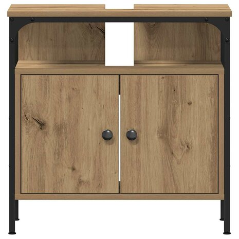 2-delig badkamermeubelset Artisan Eiken Engineered Wood 7