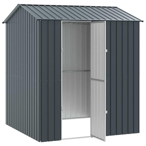 Vogelvolière Antraciet 210x215x247 cm Staal 3