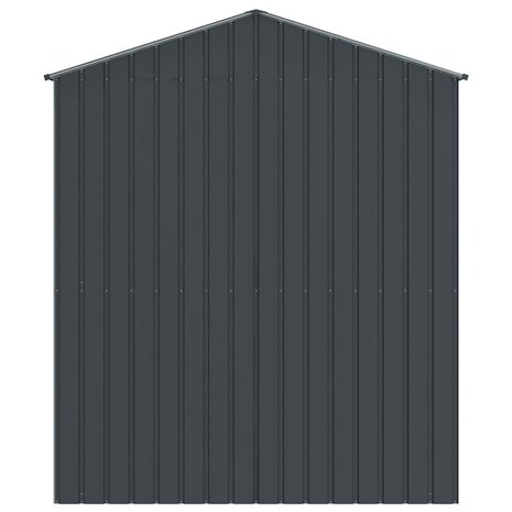 Vogelvolière met uitbreiding Antraciet 210x442x247 cm Staal 6