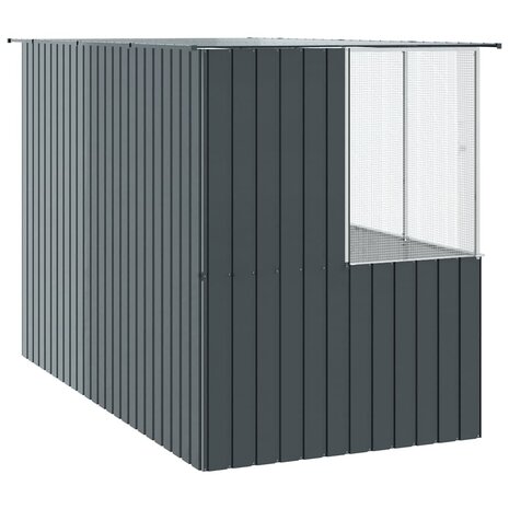 Vogelkooi Antraciet 215x78x200 cm Gegalvaniseerd Staal 4