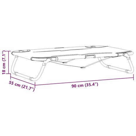 Hondenbed Opvouwbaar Lichtgrijs Metalen frame, stofbed 8