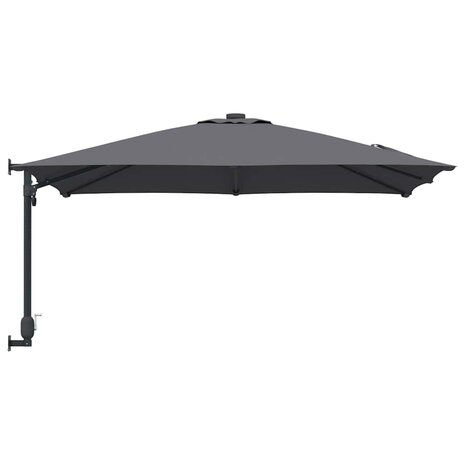 Wandparasol in Anthraciet 247 cm 4