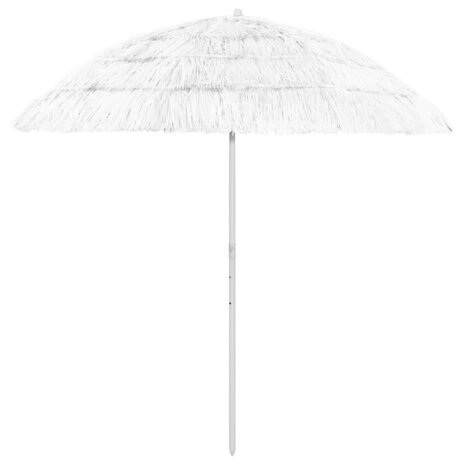 Strandparasol Hawaï 240 cm wit 1
