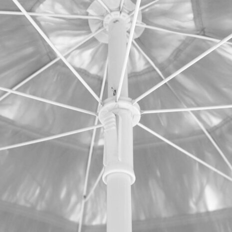 Strandparasol Hawaï 240 cm wit 6