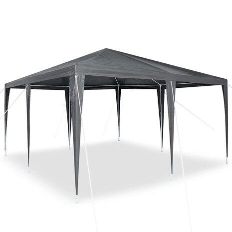 Partytent Antraciet 4x4 m PE 2