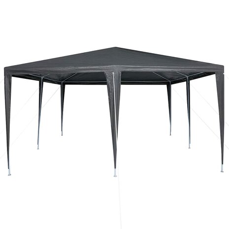 Partytent Antraciet 4x4 m PE 4