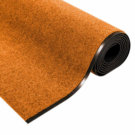 Deurmat wasbaar 120x400 cm oranje 3