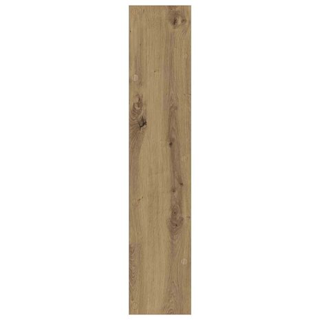 Wand Schoenenkasten artisanaal eikenkleurig 60 x 18 x 60 cm 5