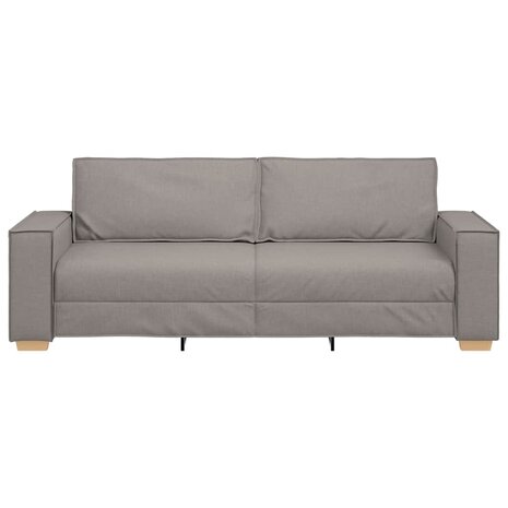 3-zitsbank Taupe 180 cm Stof 3