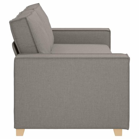 3-zitsbank Taupe 180 cm Stof 4